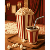 Filmavond popcorn - Diamond Painting