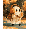 Terug naar school spook - Diamond Painting
