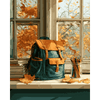 Back to school vensterbank - Diamond Painting