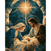 Ster van de kerststal - Diamond Painting