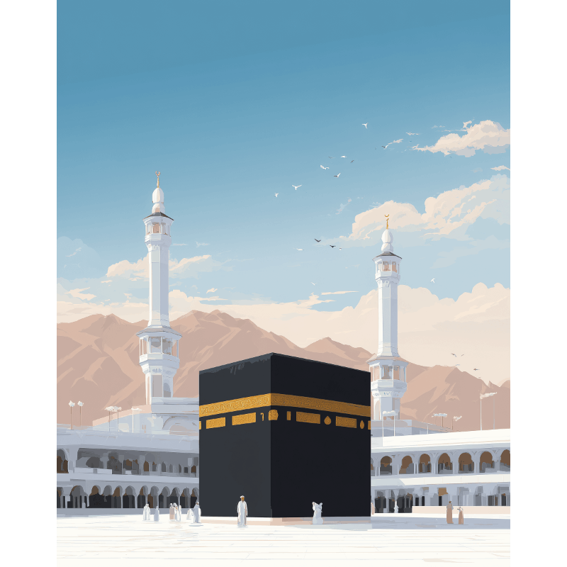 Heilige Kaaba - Diamond Painting