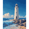 Kustvuurtoren - Diamond Painting