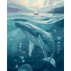 Dromerig onder water - Diamond Painting