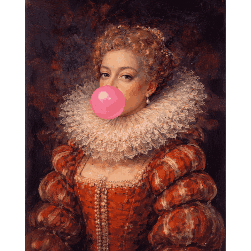 Pop-barok - Diamond Painting