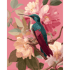 Botanische vogel - Diamond Painting