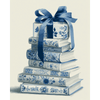 Delfts blauwe bibliotheek - Diamond Painting