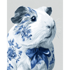 Delfts blauw cavia - Diamond Painting
