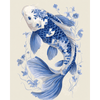 Porseleinen koi - Diamond Painting