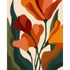 Vorm van tulpen - Diamond Painting