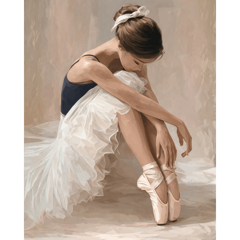 Kwetsbare kracht - Diamond Painting