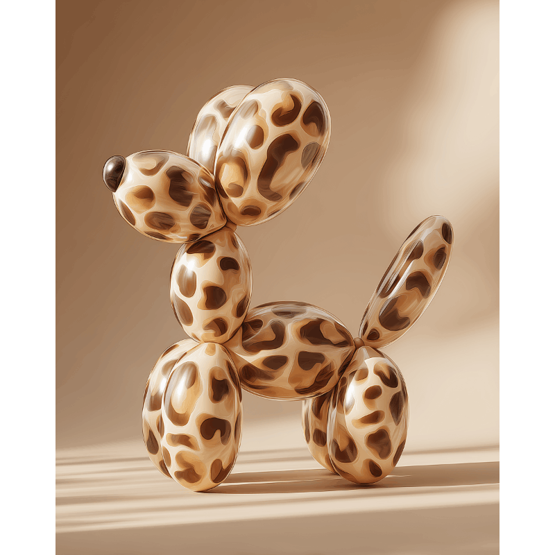 Ballon met patroon - Diamond Painting
