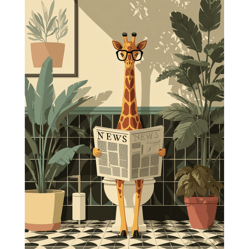 Girafnieuws - Diamond Painting