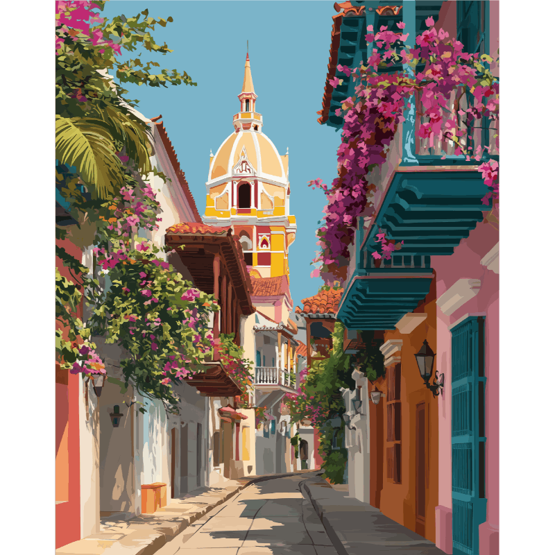 Cartagena - Diamond Painting