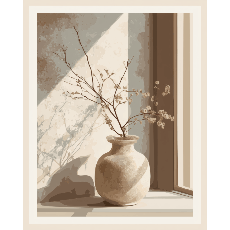 Takken in het licht - Diamond Painting