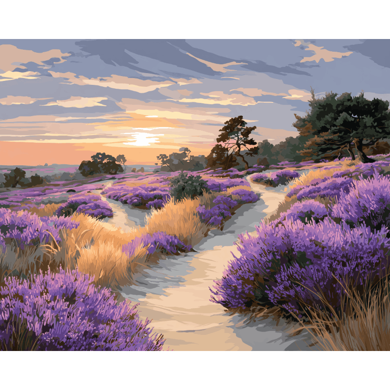 Veluwe Nationaal Park - Diamond Painting