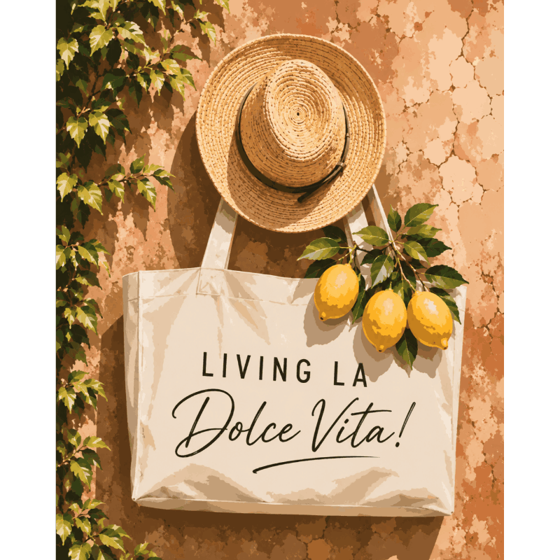Living la Dolce Vita - Diamond Painting