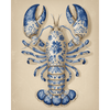 Delfts blauwe kreeft - Diamond Painting