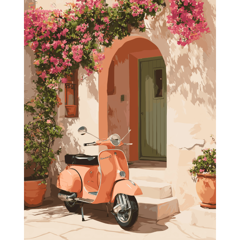 Italiaanse vakantie - Diamond Painting