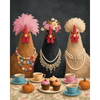 Chique kippenclub - Diamond Painting