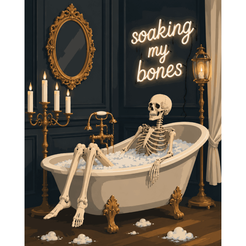 Soaking My Bones - Diamond Painting