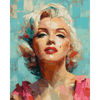 Expressieve Marilyn - Diamond Painting