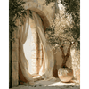 De stenen poort - Diamond Painting