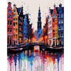Amsterdam - Color Splash - Diamond Painting