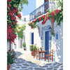 Grieks dorp - Diamond Painting