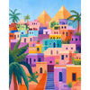 Kleurrijk Egypte - Diamond Painting
