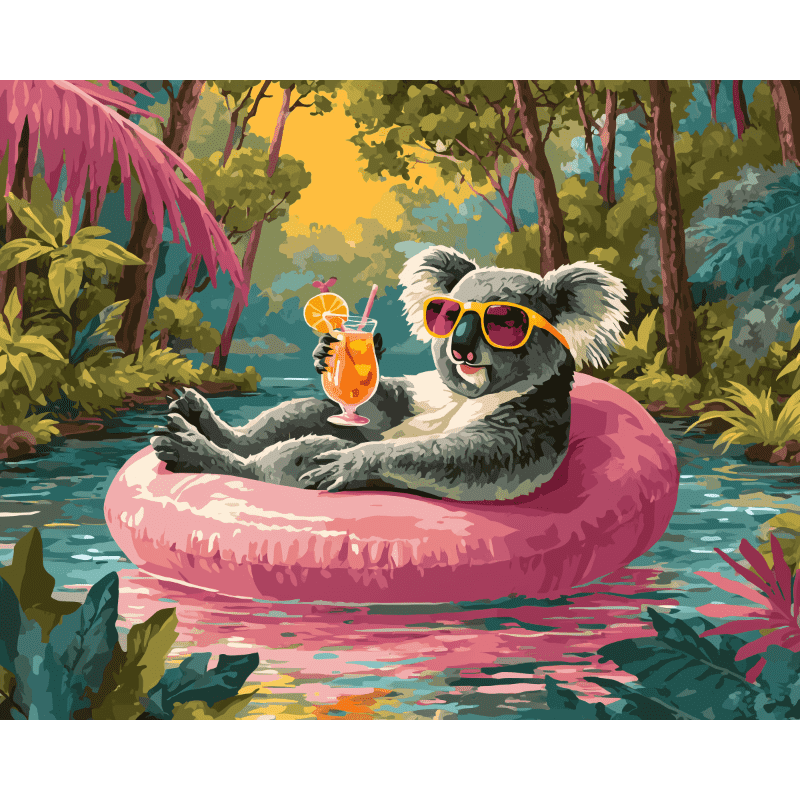 Coole koala - Diamond Painting