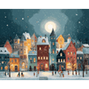 Kerststad - Diamond Painting