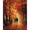 Een herfstwandeling - Diamond Painting