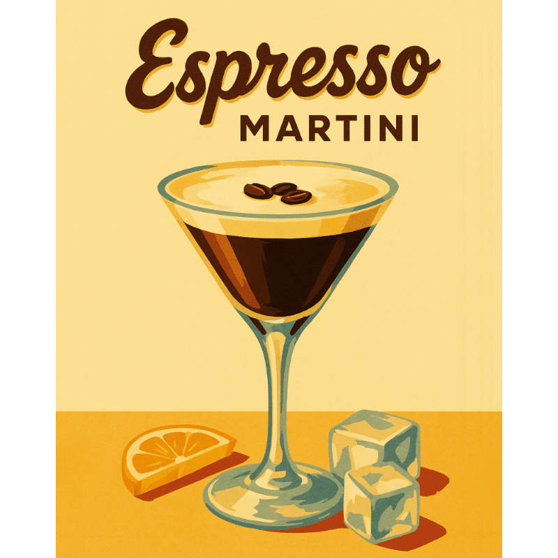 Smaak van koffie - Diamond Painting