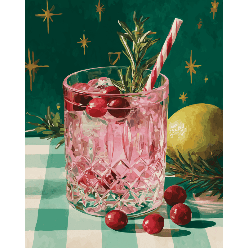 Veenbessenplezier - Diamond Painting