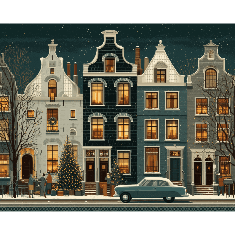 Lichten van Amsterdam - Diamond Painting