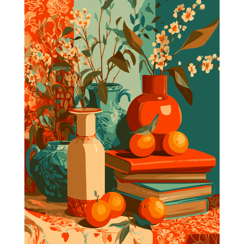 Levendig stilleven - Diamond Painting