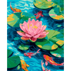 Een lotus in bloei - Diamond Painting