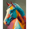 Abstract paard - Diamond Painting