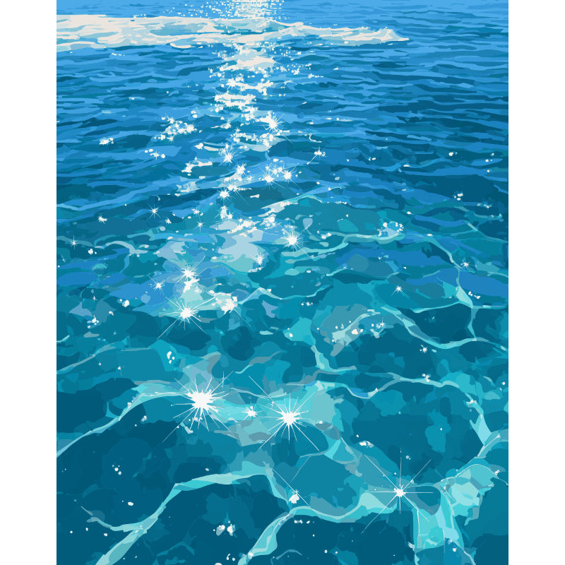 Open water - Diamond Painting