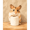 Hamster in dienst - Diamond Painting