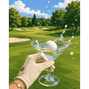 Golf & martini - Diamond Painting