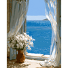 Kust ochtend - Diamond Painting