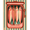 Roze sardines - Diamond Painting