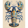 Italiaanse Majolica kreeft - Diamond Painting
