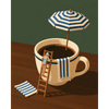 Koffie pauze - Diamond Painting