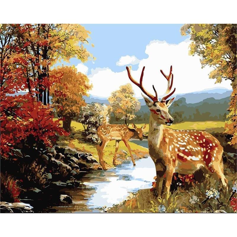 Herten - Diamond Painting