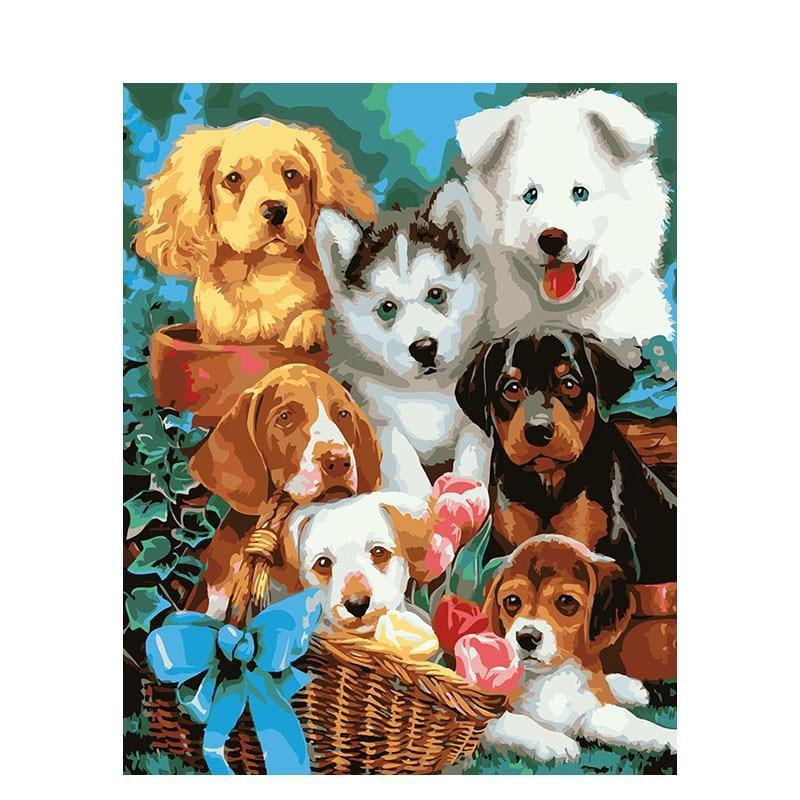 Honden - Diamond Painting
