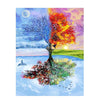 4 Seizoensboom - Diamond Painting