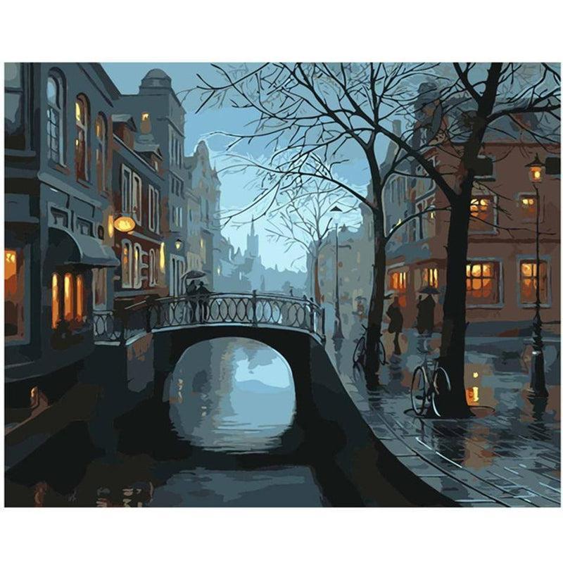 Stad - Diamond Painting
