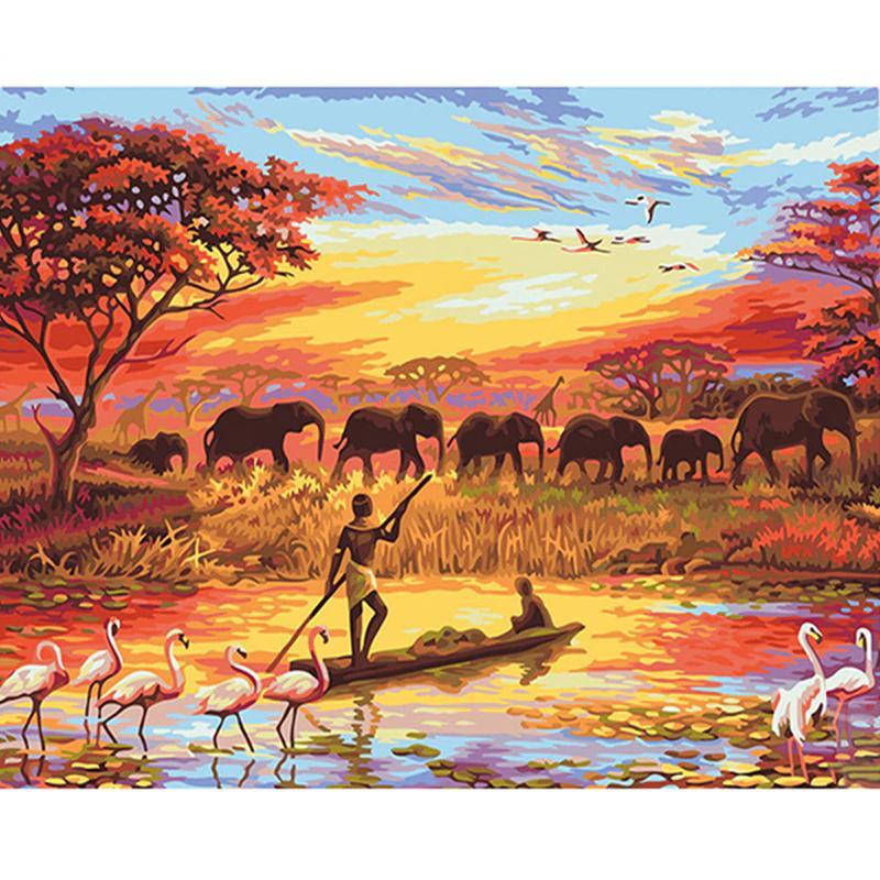 Afrika - Diamond Painting